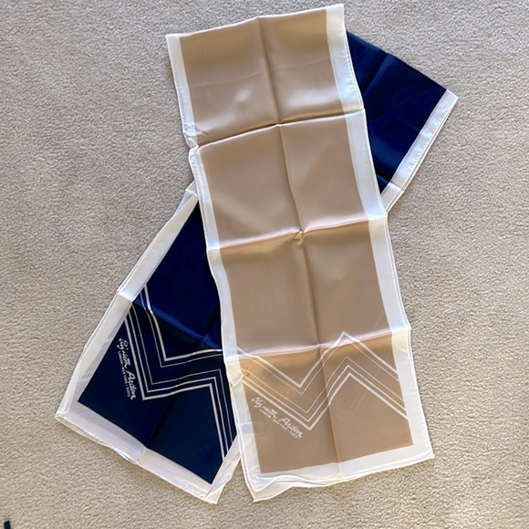 Vintage Elizabeth Arden (2) Scarves 60โX 11โ - Picture 2 of 11